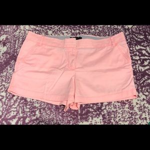 J. Crew 4” Pink Chino Shorts